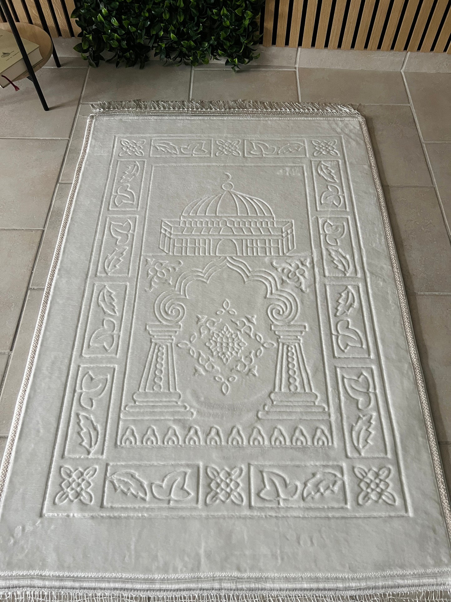 Gebetsteppich white