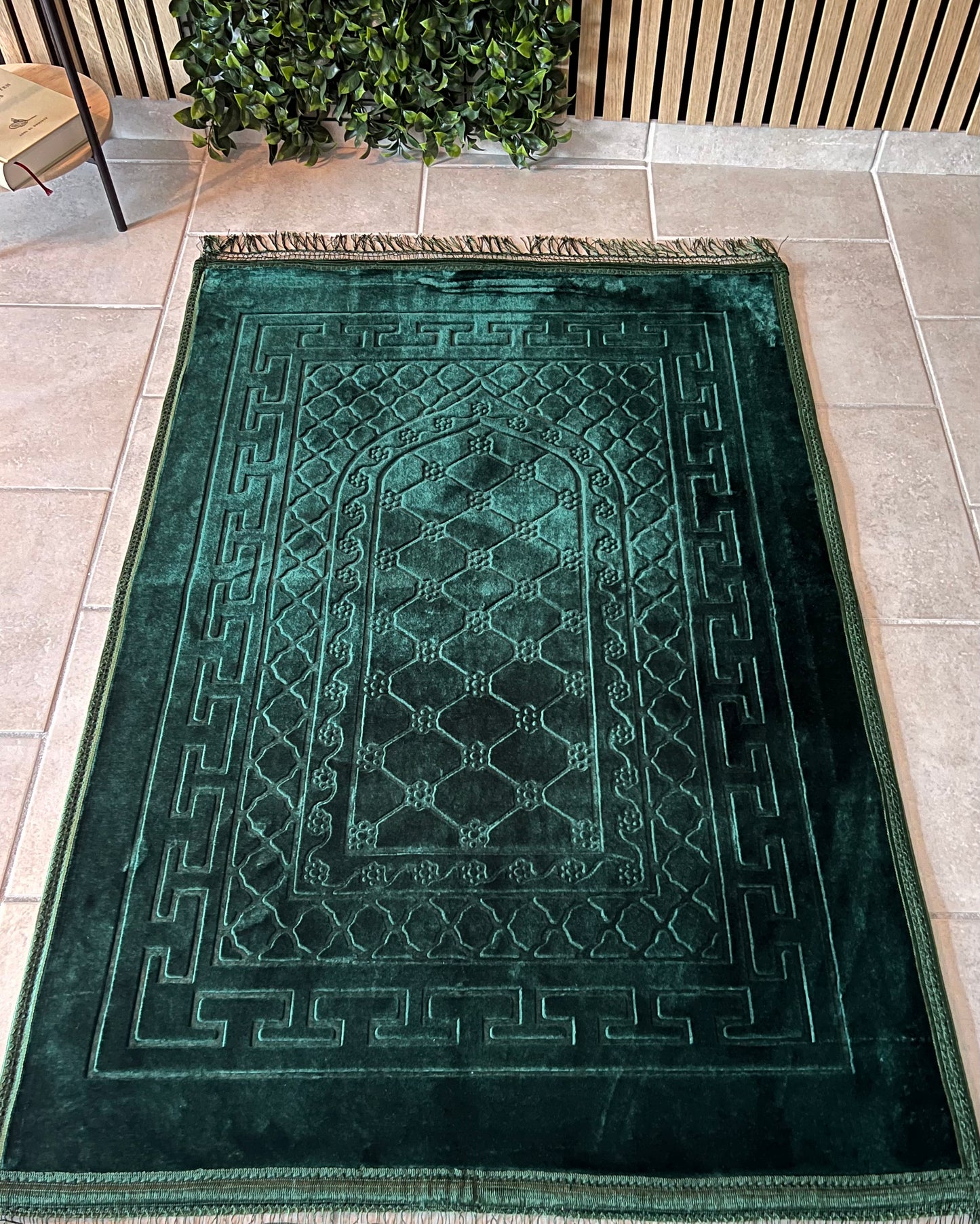 Gebetsteppich green