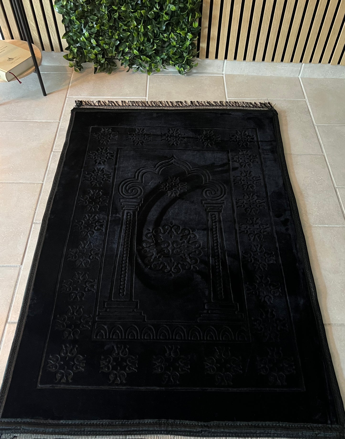 Gebetsteppich black